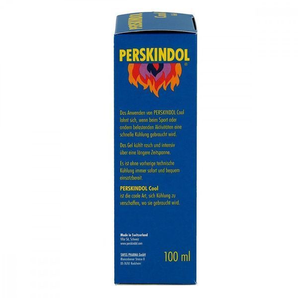 Perskindol Cool Gel охолоджуючий гель, який використовується для лікування хворих та втомлених м&rsquo;язів, 100 ml 105092 фото