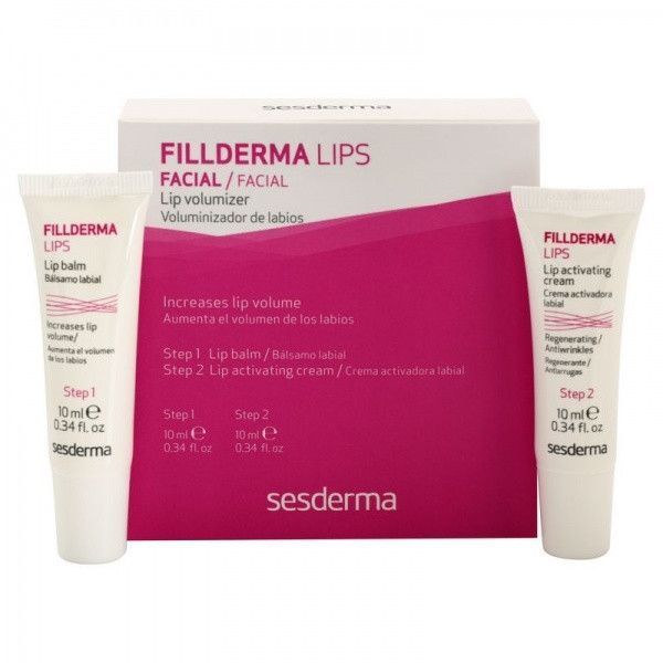 Sesderma Fillderma Lips &ndash; Бальзам для губ мгновенного действия + крем-активатор Филдерма Липз, 6 мл + 6 мл 102042 фото