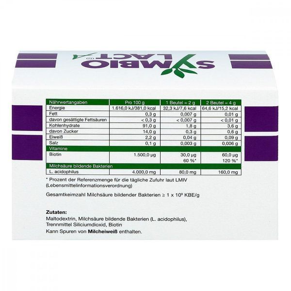 Symbiolact A, 2 g x 30 - пробиотических штамма молочнокислых бактерий, 30 саше 104942 фото