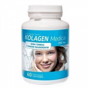 Kolagen Medica - для поддержания упругости и эластичности кожи, 200 мг, 60 кап. 103751 фото