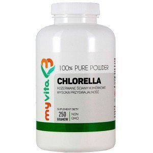 Chlorella - 100% водоросли хлореллы, порошок, 250 г 103151 фото