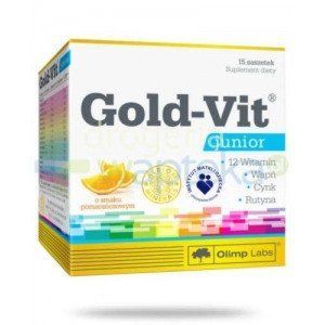 Olimp Gold-Vit Junior - вітаміни для дітей у віці від 3 років, аромат апельсина, 15 саші 103952 фото