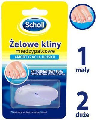 SCHOLL - Гелевые сепараторы от мозолей, 3 шт 105302 фото