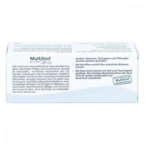 Multilind Mikrosilber - уход за сухой, чувствительной кожей, 75 мл 101803 фото