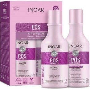 Inoar Pos Progress Duo Pack - набір після кератинового випрямлення волосся 2х250 мл 105204 фото