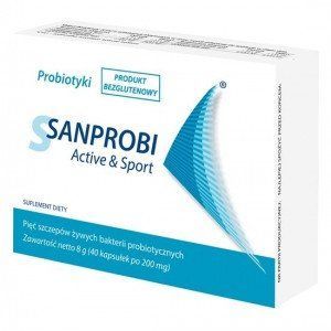 Sanprobi Active & Sport - уникальный комплекс пробиотиков, 40 кап. 103354 фото