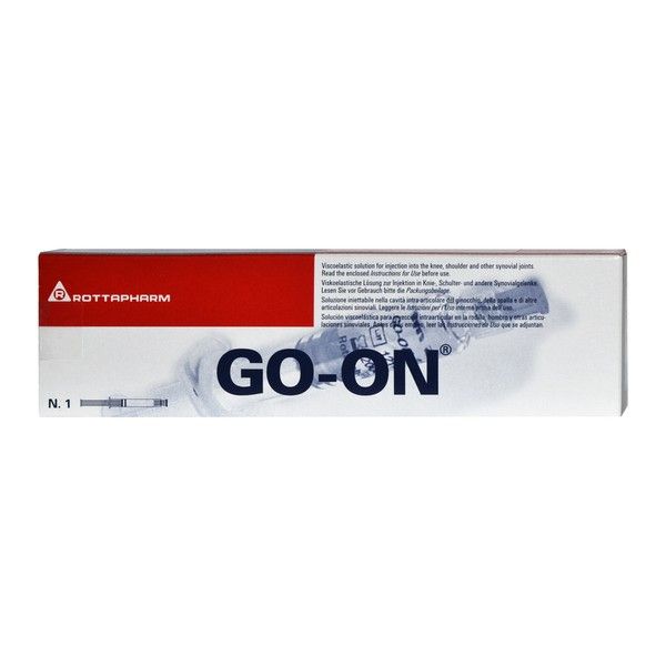 GO-ON, 25 mg/2,5 ml ін'єкції для заповнення дефіциту в'язкості та еластичності синовіальної рідини 101455 фото