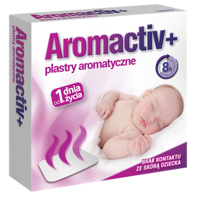 Aromactiv+ - ароматичні пластирі з першого дня життя, 5 шт. 104906 фото