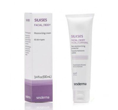Sesderma Silkses Skin Facial and Body Moisturizing Protector &ndash; Крем-протектор зволожуючий для обличчя і тіла, 100 102057 фото