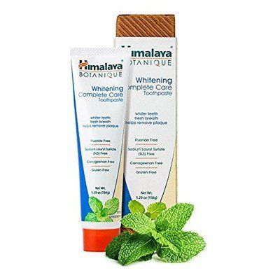 HIMALAYA Complete Care, ботаническая зубная паста без фтора, мятный вкус, 150 г 104457 фото