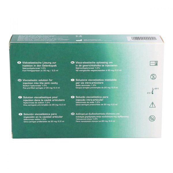 Ostenil 20 mg - для ін&rsquo;єкцій. (5X2 мл) (Німеччина) 104957 фото