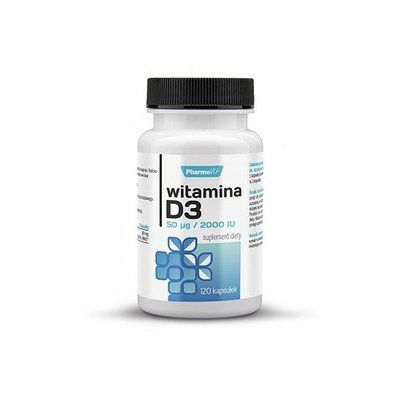 Witamina D3 - витамин D3, 2000IU, 120 таб. 102708 фото