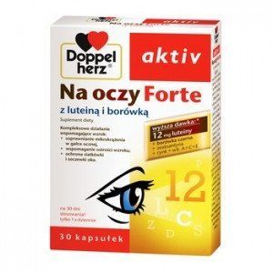 Doppelherz Na oczy Forte - лютеин и зеаксантин для здоровья глаз, 30 кап. 103859 фото