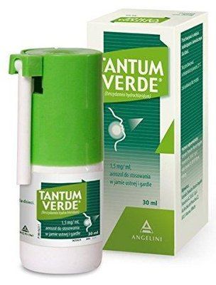 TANTUM Verde, Aerozol, при воспаление полости рта и горла, для детей и взрослых, 30мл 104609 фото