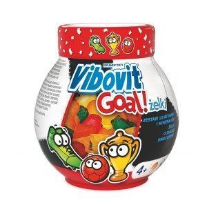 Vibovit Goal! zelki - мармеладные витамины и минералы для детей от 4 лет, 50 шт. 103943 фото