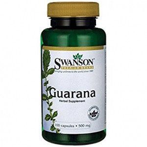 Swanson Guarana - от усталости и истощения, 500 мг, 100 кап. 102811 фото