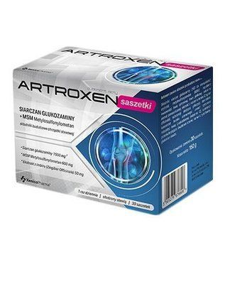 Artroxen &mdash; добавка, що підтримують гнучкість і рухливість суглобів, 30 пакетиків 105446 фото