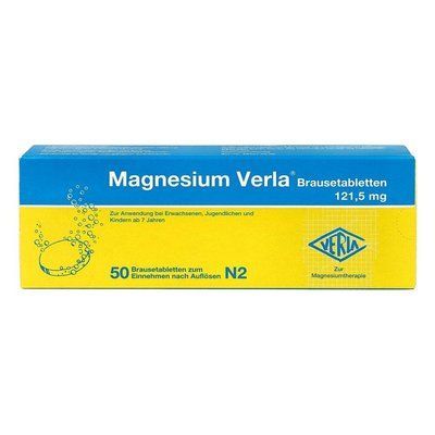 Magnesium Verla Таблетки шипучі &mdash; біологічно активна добавка, забезпечує організм магнієм, 50 шт. 105825 фото