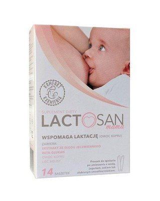 Lactosan Лактозан мама для підвищення лактації 14 пакетиків 104312 фото