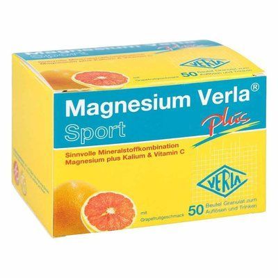 Magnesium Verla plus Sport &mdash; біологічно активна харчова добавка в гранулах, що містить магній, 50 шт. 105826 фото