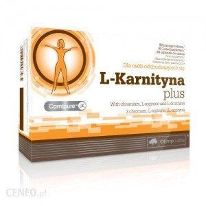 Olimp L-karnityna plus - комплекс аминокислот для снижения веса, 300 мг, 80 таб. 103464 фото