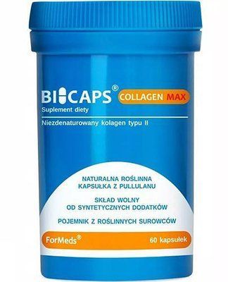 Bicaps Collagen Max- пищевая добавка поддерживающих здоровье кожи, суставов и костей, 60 капсул 105449 фото