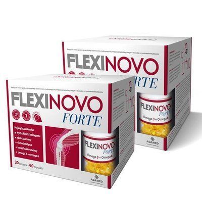 FLEXINOVO FORTE - для суглобів, хрящів, зв'язок, сухожиль, 30 пакетиків + 60 кап. 102264 фото