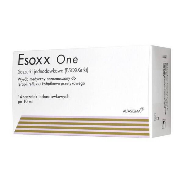 Esoxx One - для швидкої нейтралізації симптомів шлунково-стравохідного рефлюксу, 14 саші 103314 фото