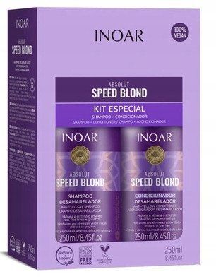 Inoar Speed Blond - базовий набір для світлого і сивого волосся 2x250 ml 105215 фото