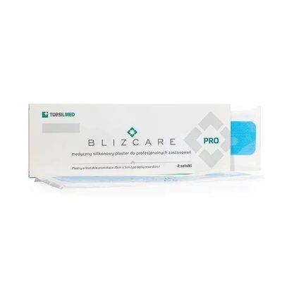 Blizcare Pro - пластирі силіконові медичні після кесаревого розтину, 25 х 5 см, 2 шт. 105115 фото