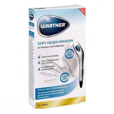 Wartner Stift gegen Warzen 2.0 - карандаш от бородавок для рук (1 шт) (Германия) 105315 фото