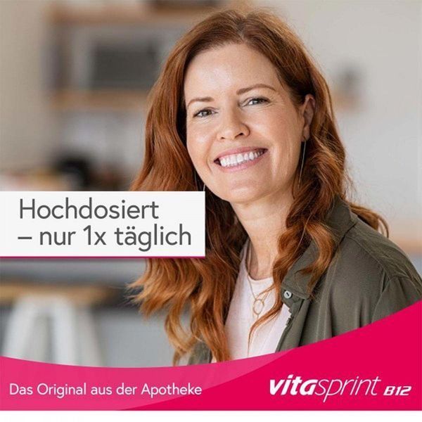 Vitasprint B12 - для зміцнення та покращення загального стану організму питні ампули (30 шт.) (Германия) 104965 фото