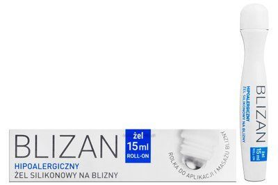 Blizan - силіконовий гель для лікування рубців і шрамів roll-on, 15 мл 101116 фото