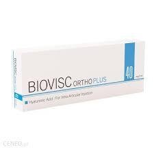 Biovisc Ortho Plus - 40 мг / 2 мл, гіалуронова кислота, 1 заповнений шприц 102417 фото