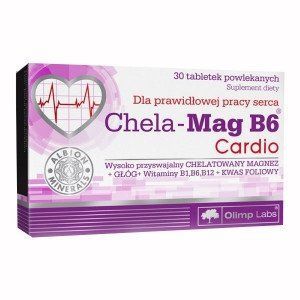 Olimp Chela-Mag B6 Cardio - для поддержки сердца и кровеносной системы, 30 таб. 102617 фото