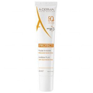 A-Derma Protect Fluid SPF50+ - флюїд від сонця для чутливої шкіри, 40 мл 104217 фото