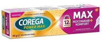 Corega Power Max Fixation + Comfort фиксирующий крем для зубных протезов, нейтральный вкус, 40г 106043 фото