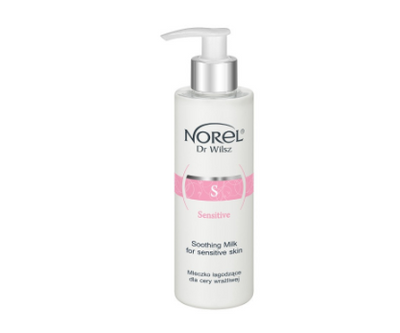 Norel Sensitive Milk - очищающее молочко для чувствительной кожи с признаками купероза, 200 мл 104617 фото