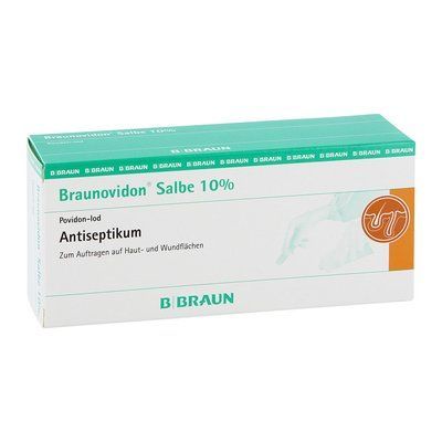 Braunovidon 100 mg/g &mdash; мазь від опіків, виразок, пролежнів, інфіковані виразки, гнійні ураження шкіри 100 мл 105367 фото