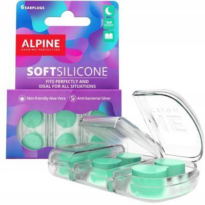Alpine SoftSilicon &mdash; Універсальні беруші, ідеальні для сну, плавання та роботи 105782 фото