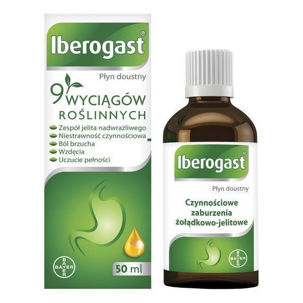 Iberogast (Иберогаст) - для використання в шлунково - кишкових розладах, 50 мл 104869 фото