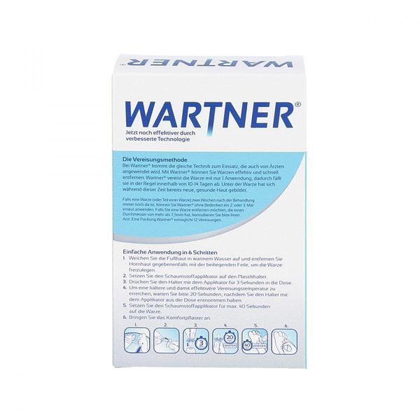 Wartner - Препарат Wartner от бородавок на ногах (50 мл) (Германия) 105319 фото