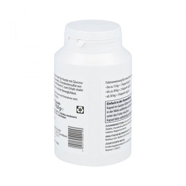 Glucosamin + Chondroitin - Капсули Глюкозамін + Хондроїтин для собак (120 шт.) 105119 фото Glucosamin + Chondroitin - Капсули Глюкозамін + Хондроїтин для собак (120 шт.) 105119 фото