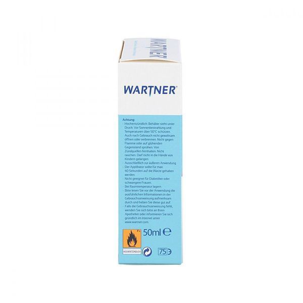 Wartner - Препарат Wartner от бородавок на ногах (50 мл) (Германия) 105319 фото