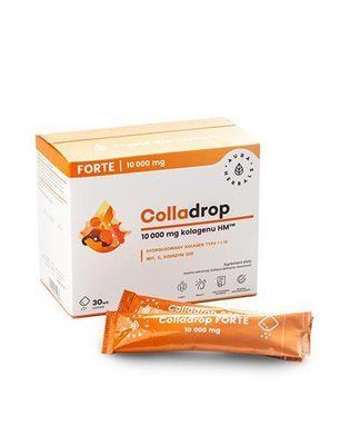 Aura Herbals Colladrop Forte kolagen morski 10000 mg - Морской коллаген 10000 mg, 30 саше 105505 фото