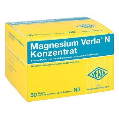 Magnesium Verla N granulat &mdash; мінеральний препарат, рекомендований людям із дефіцитом магнію, 50 шт. 105834 фото