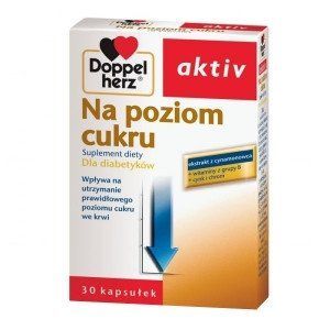 Doppelherz Na poziom cukru - для нормализации уровня сахара в крови, 30 кап. 102921 фото