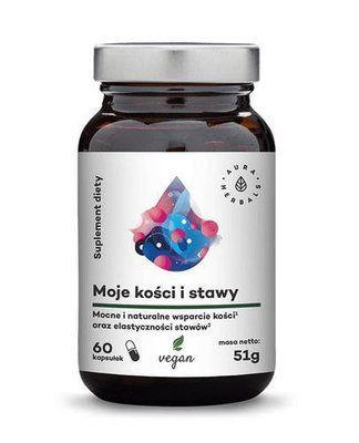 Aura Herbals - добавка, поддерживающие прочность костей и подвижность суставов, 60 капсул 105456 фото