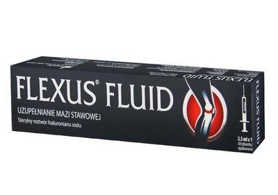 Flexus Fluid - 10 мг / 1 мл, гіалуронова кислота, 1 заповнений шприц, 2,5 мл 102421 фото