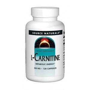 L-carnitine - аминокислота для снижения веса, 250 мг, 30 таб. 103472 фото